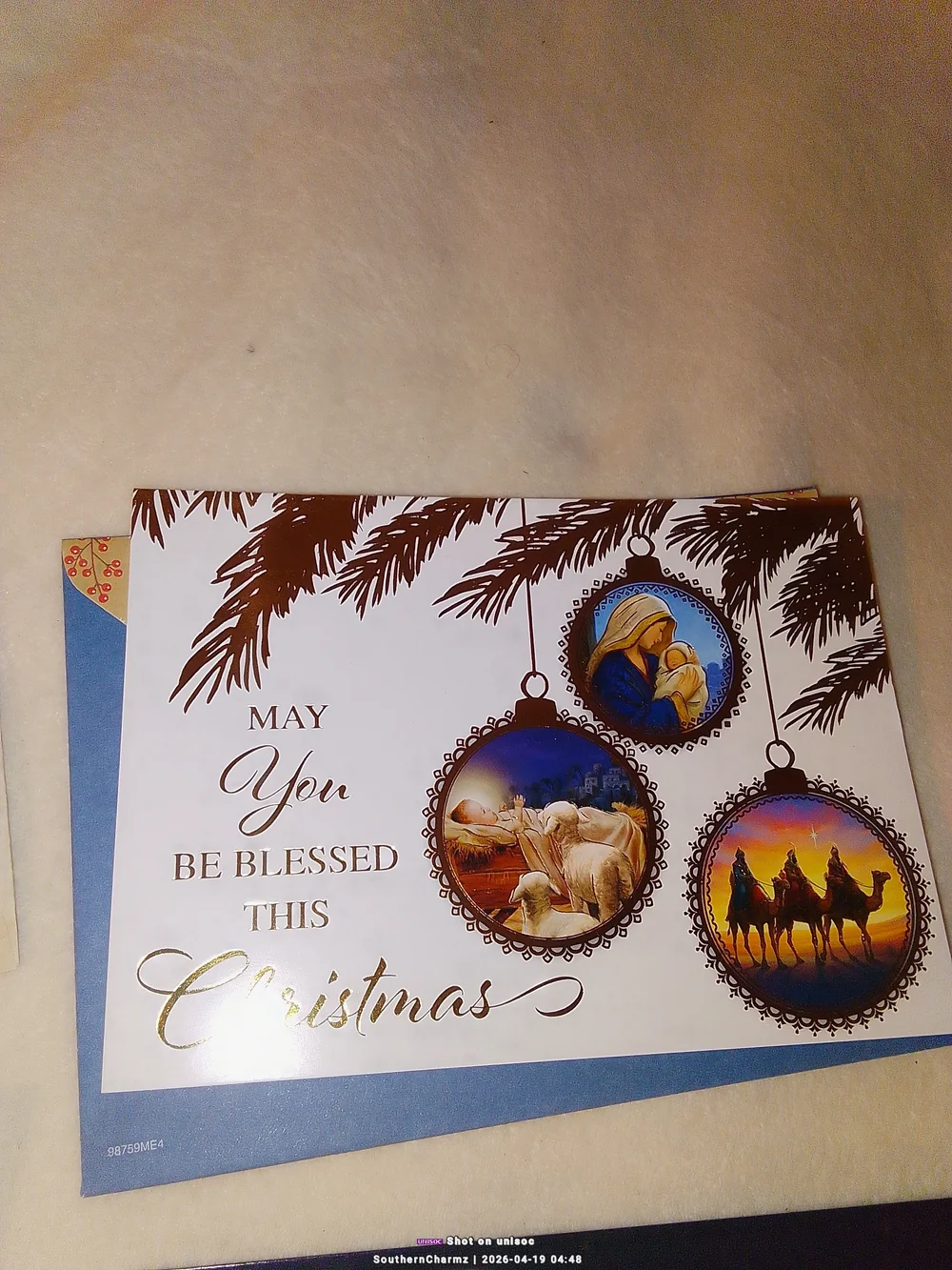 Assorted Christmas Holiday Cards - Multi-Color - Picture 4 of 9